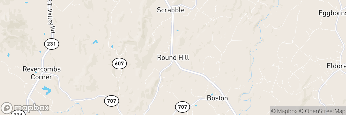 Round Hill, Virginia map