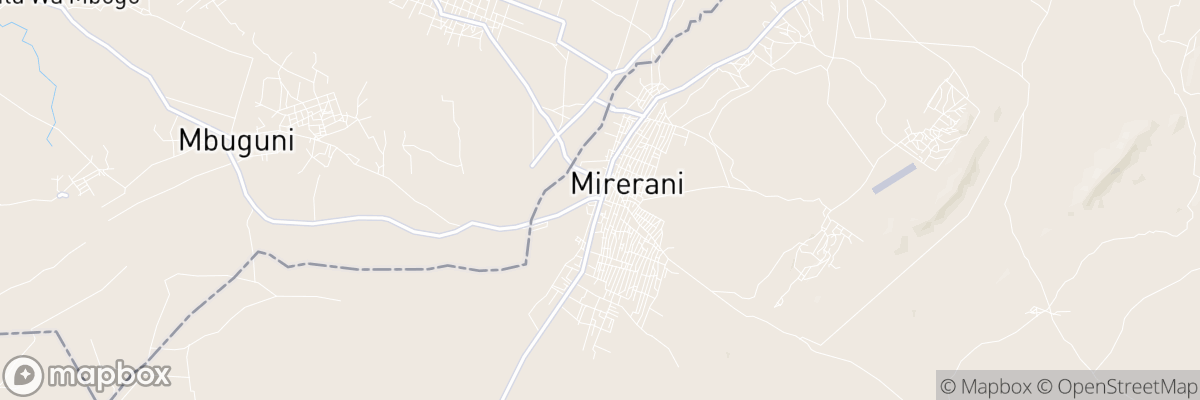 Merelani, Arusha Region map