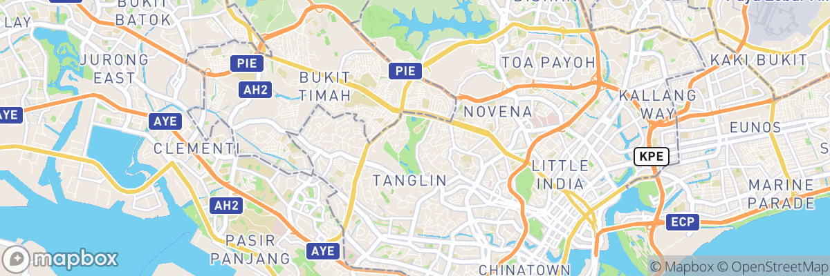 Tanglin map