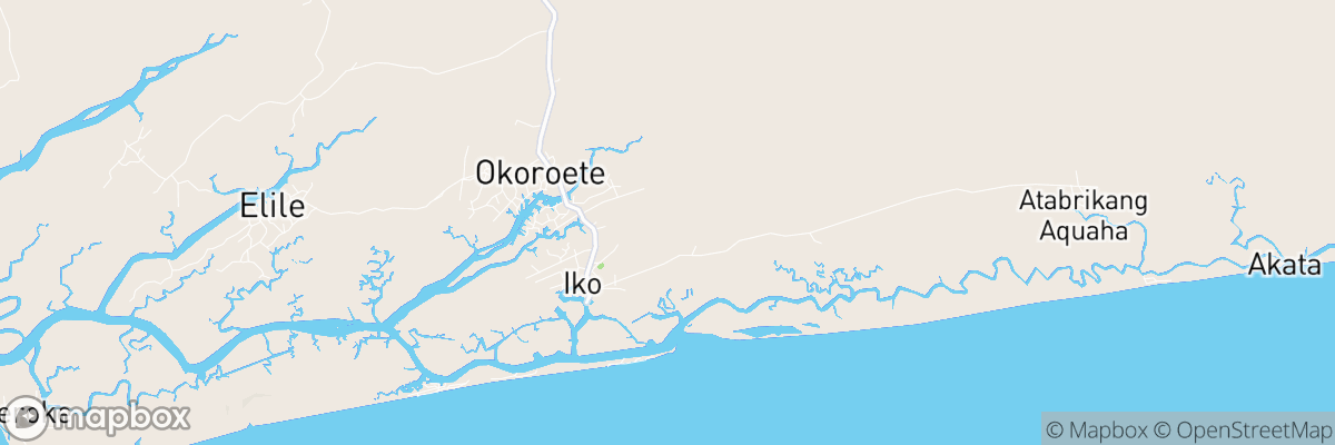 Eastern Obolo, Akwa Ibom State map