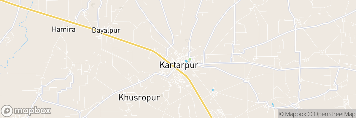 Kartārpur, Punjab map