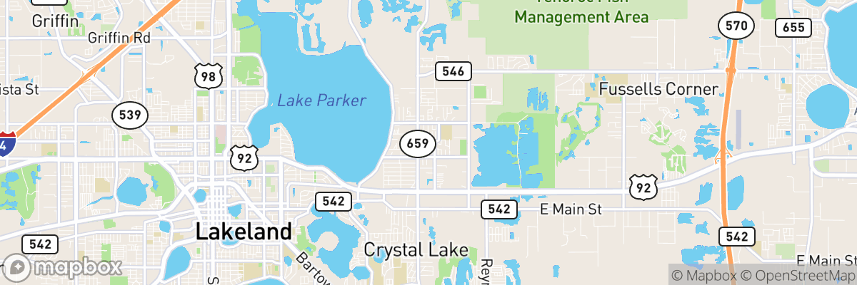 Combee Settlement, Florida map