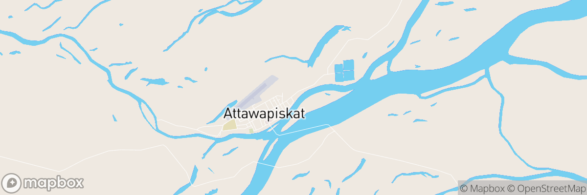 Attawapiskat, Ontario map