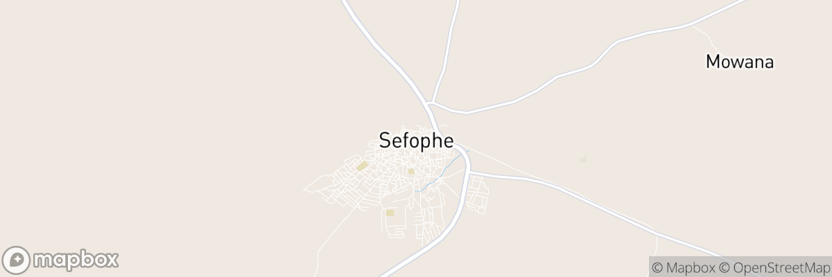 Sefophe, Central District map