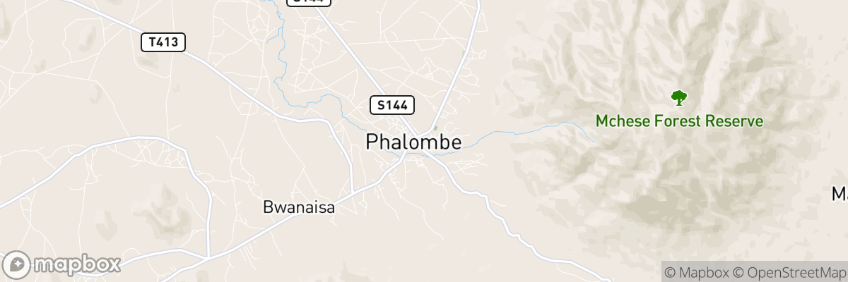 Phalombe, Southern Region map