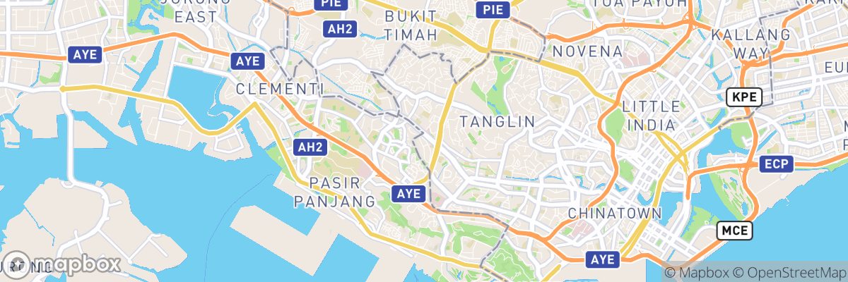 Tanglin Halt map