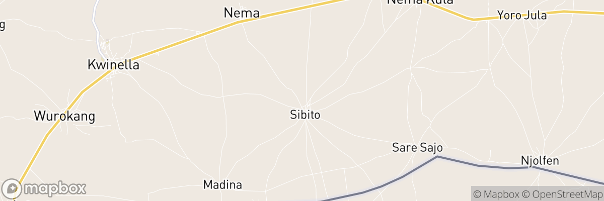 Sibito, Lower River Division map