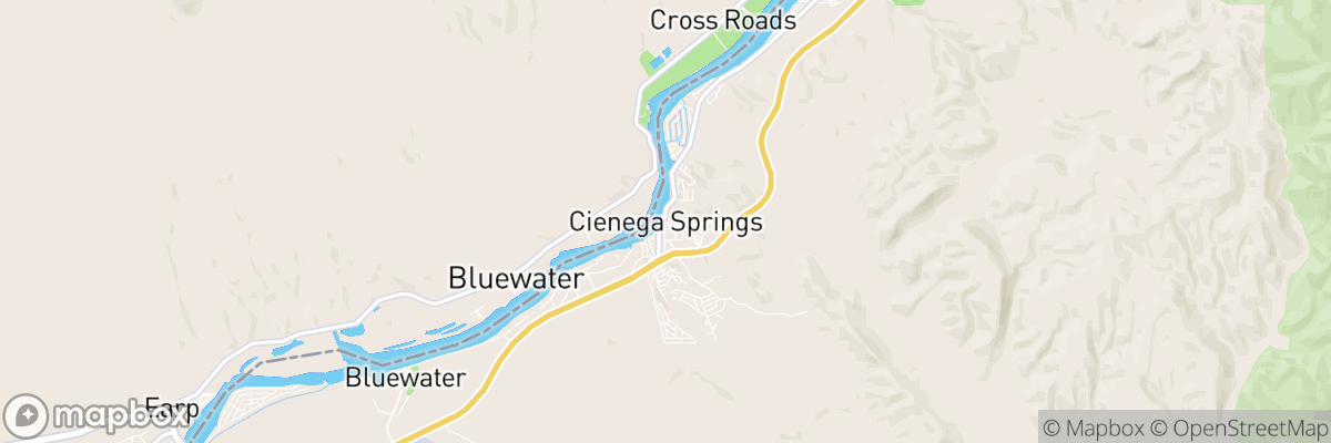 Cienega Springs, Arizona map