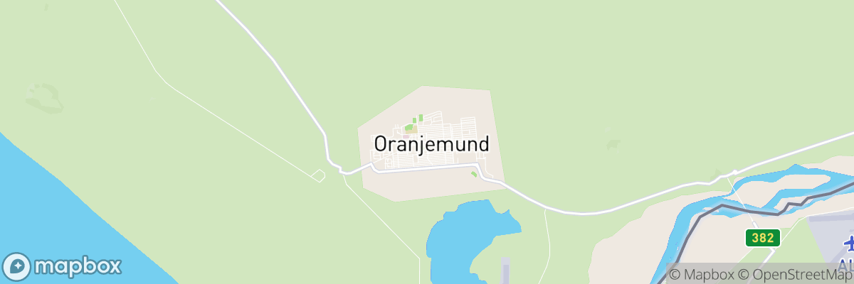 Oranjemund, Karas map