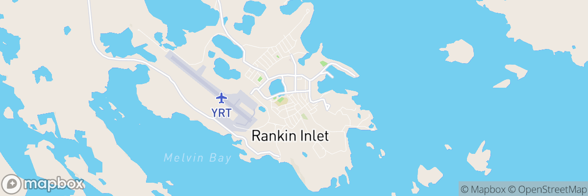 Rankin Inlet, Nunavut map