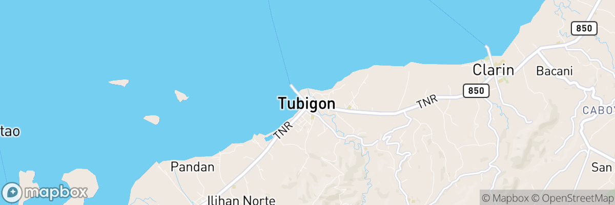 Tibigan, Central Visayas map