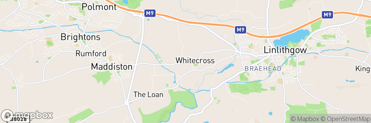 Whitecross, Scotland map