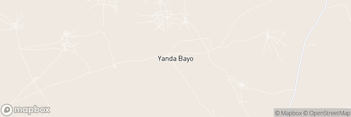 Yanda Bayo, Bauchi State map