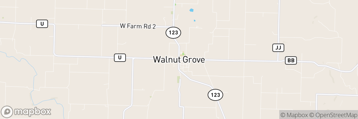 Walnut Grove, Missouri map