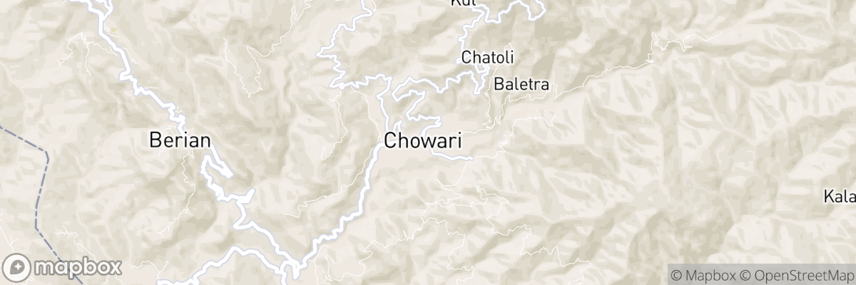 Chowari, Himāchal Pradesh map