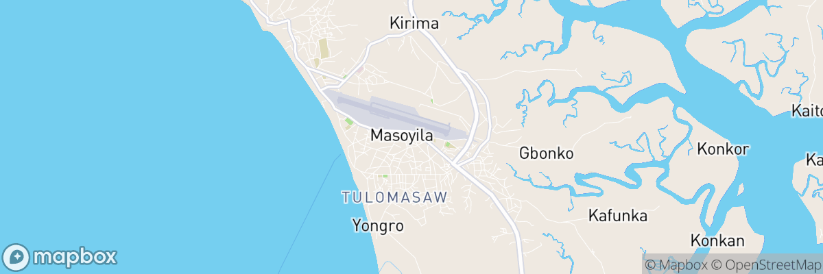 Masoyila, Northern Province map