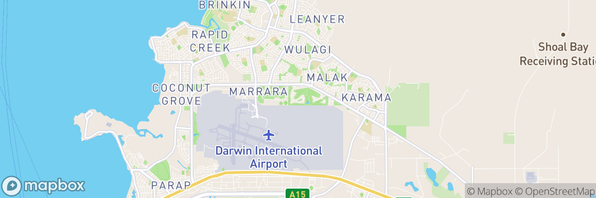 Marrara, Northern Territory map