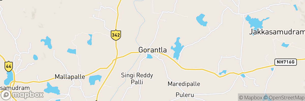 Gorantla, Andhra Pradesh map