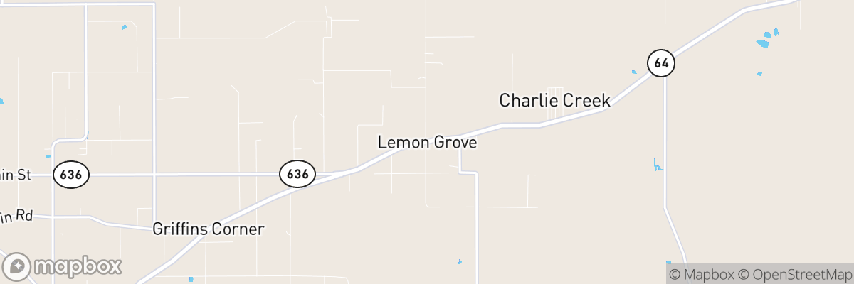 Lemon Grove, Florida map