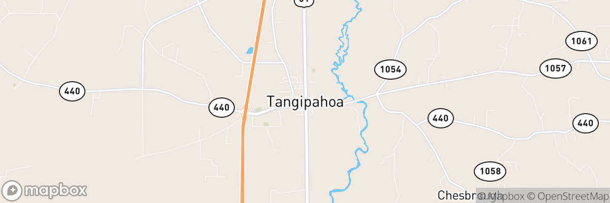 Tangipahoa, Louisiana map