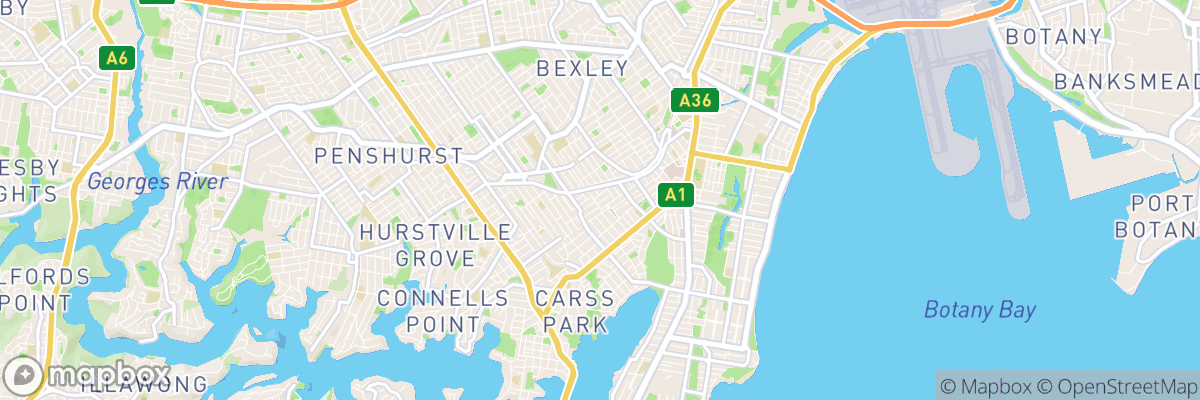 Carlton, New South Wales map