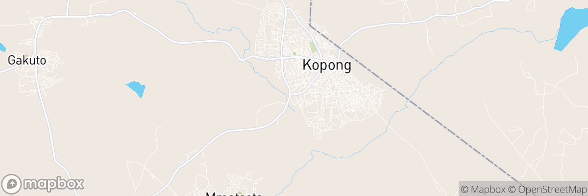 Kopong, South East District map