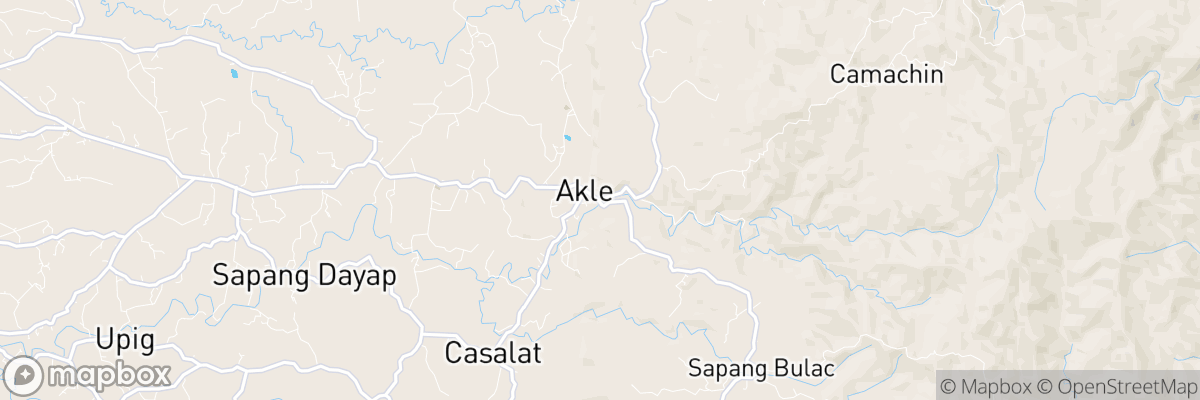 Akle, Central Luzon map