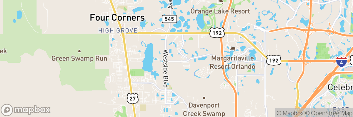 Citrus Ridge, Florida map