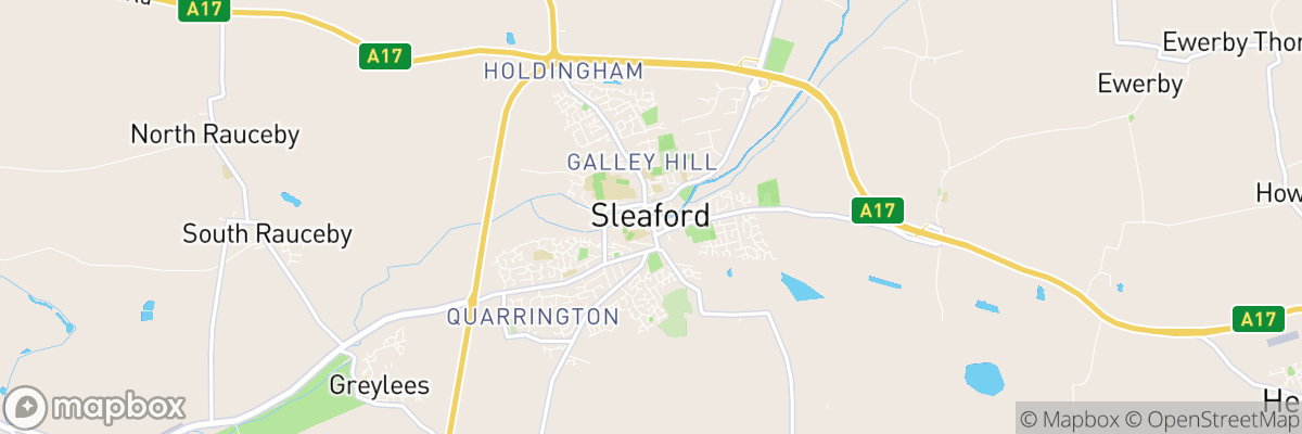 Sleaford, England map