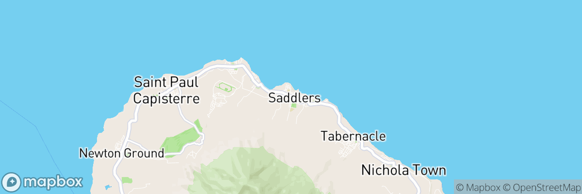 Sadlers, Saint John Capesterre map