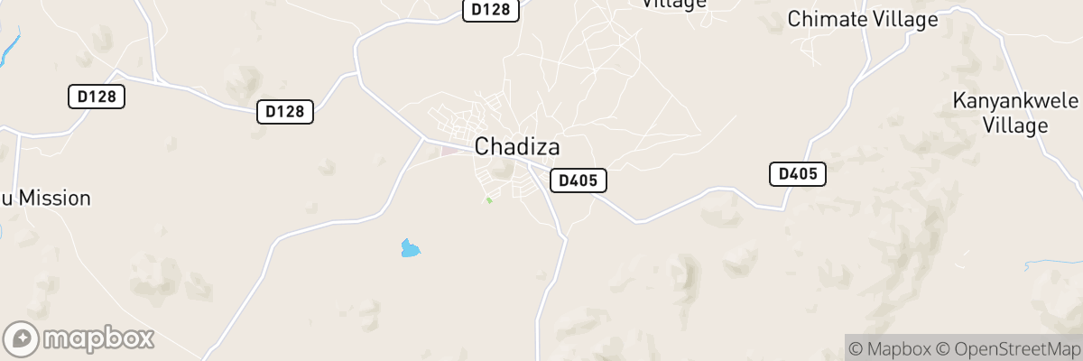 Chadiza, Eastern Province map