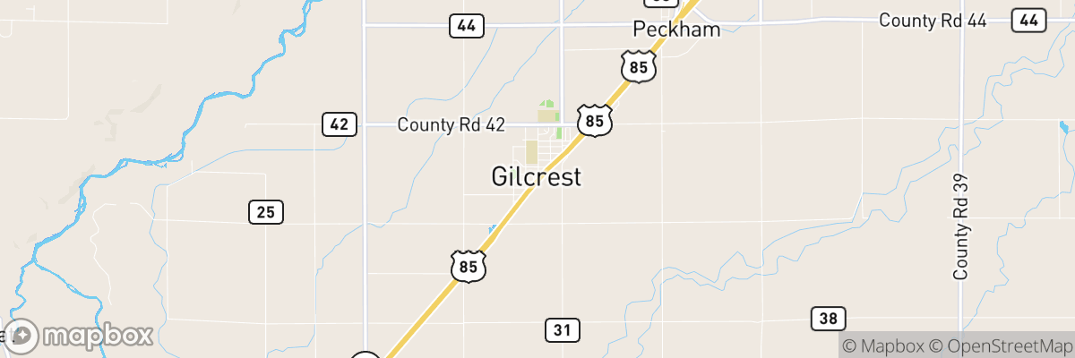 Gilcrest, Colorado map