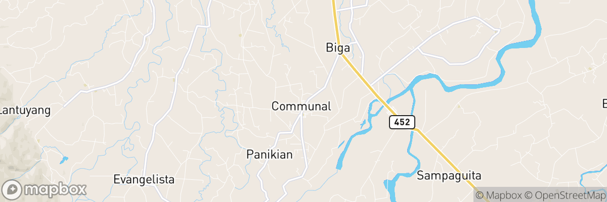 Biga, Central Luzon map