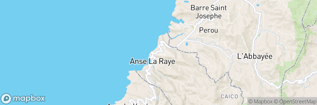 Anse La Raye, Anse-la-Raye map