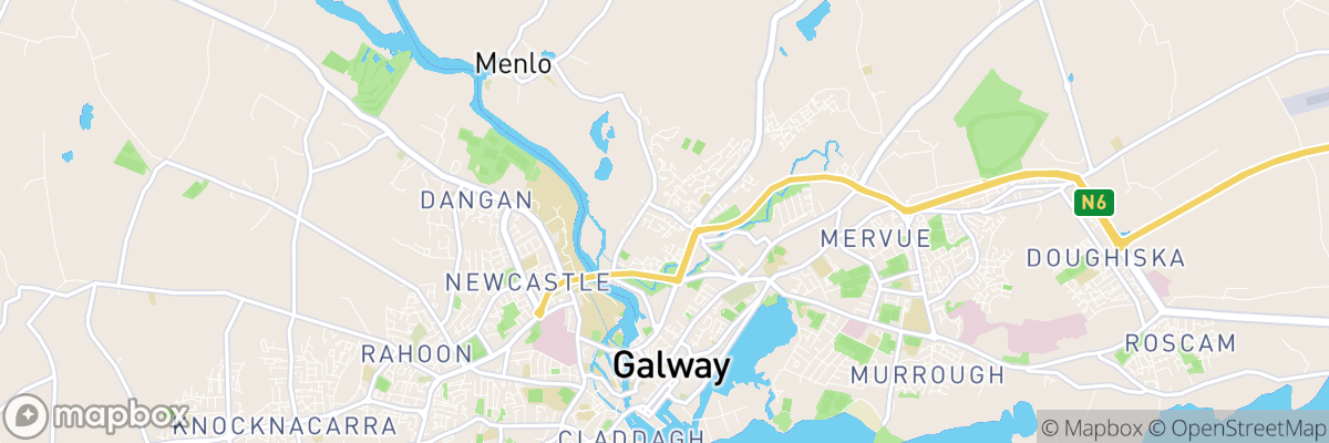 Galway City, Connacht map