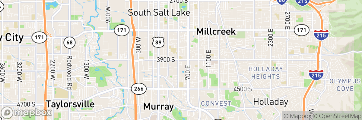 Millcreek, Utah map