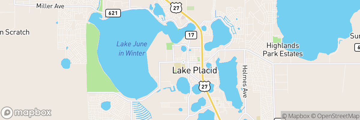 Lake Placid, Florida map