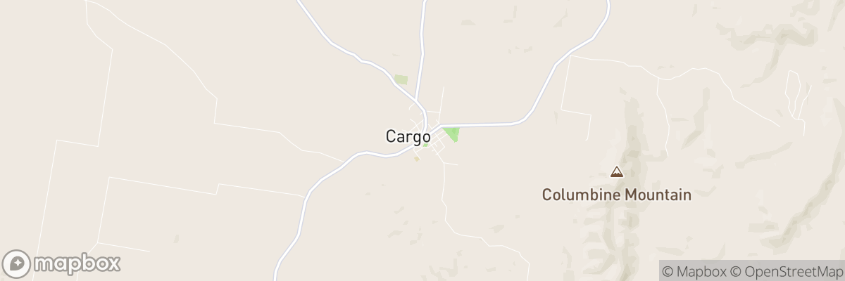 Cargo, New South Wales map