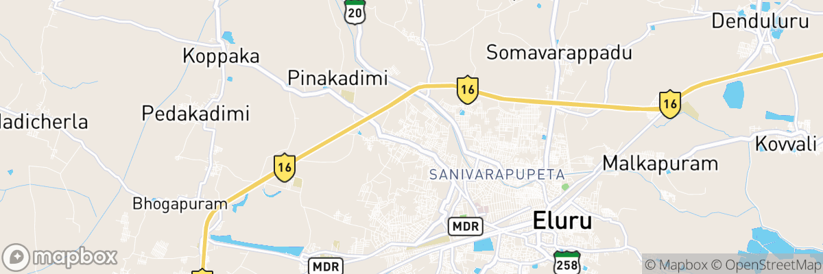 Sanivārapupeta, Andhra Pradesh map