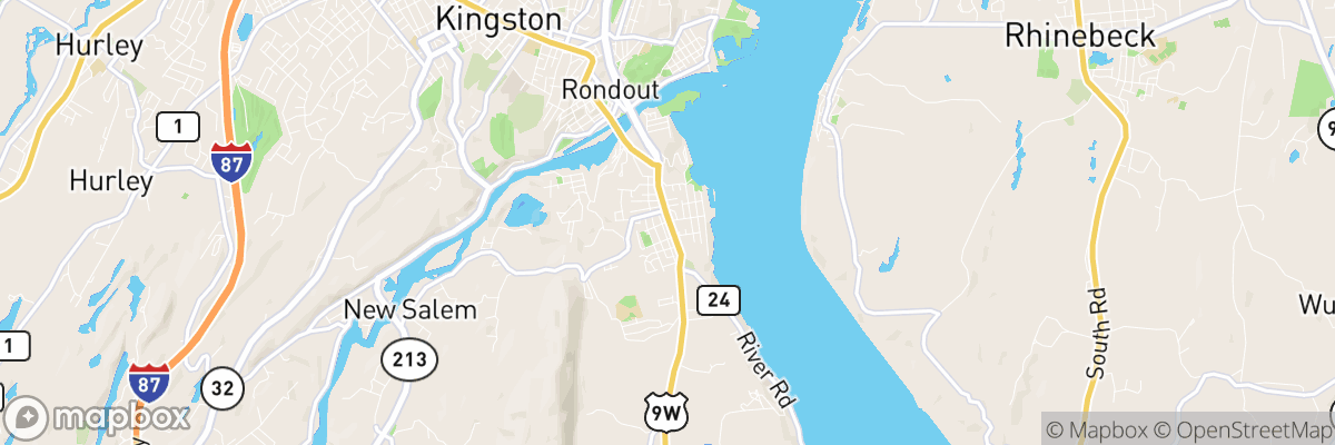 Port Ewen, New York map