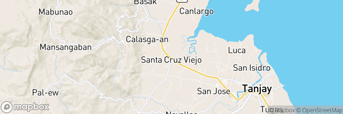 Santa Cruz, Central Visayas map