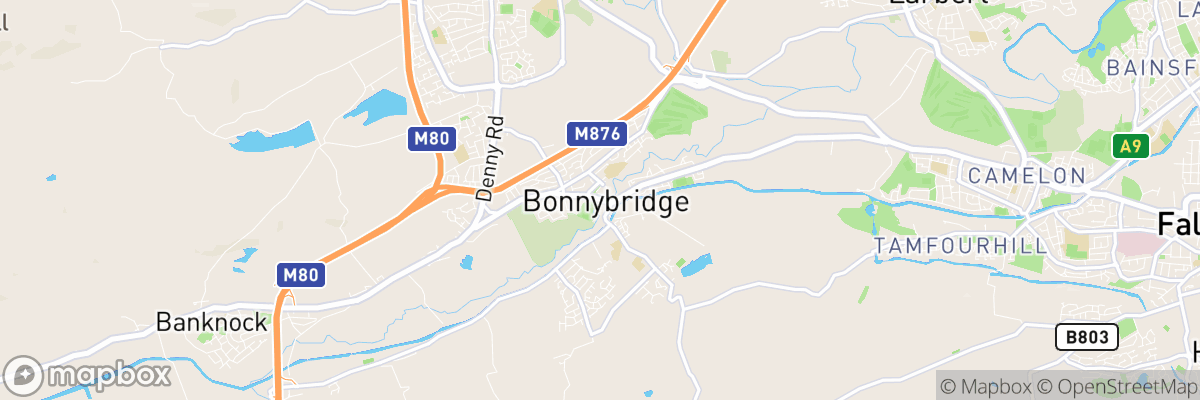 Bonnybridge, Scotland map