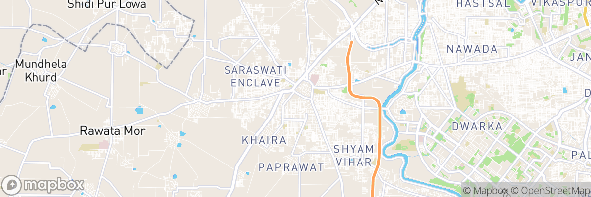 Najafgarh, National Capital Territory of Delhi map