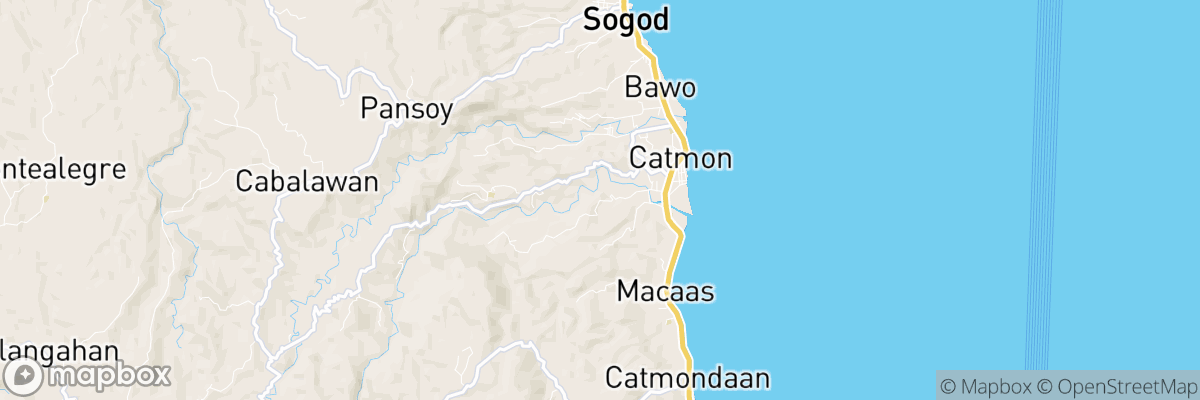 Catmon, Central Visayas map