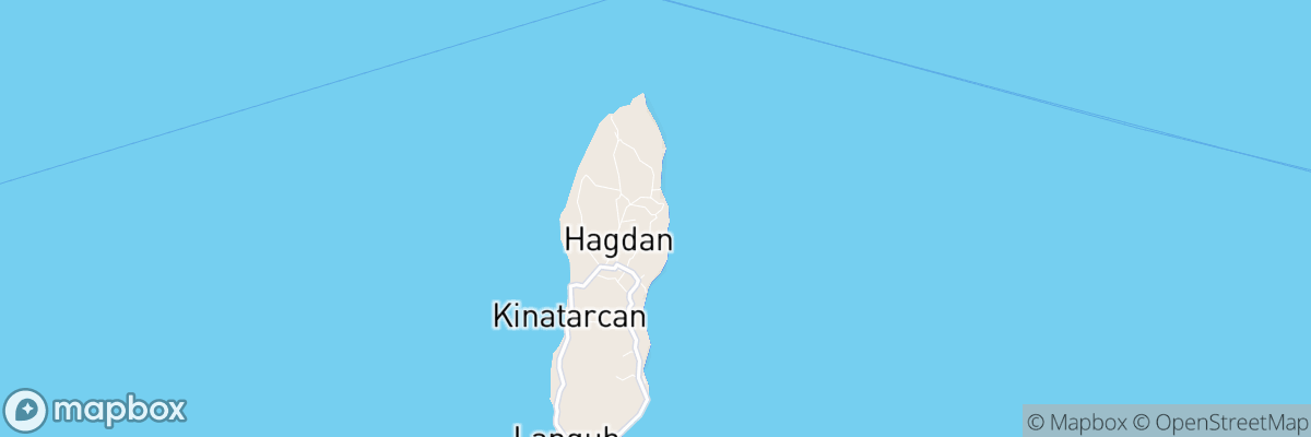 Hagdan, Central Visayas map