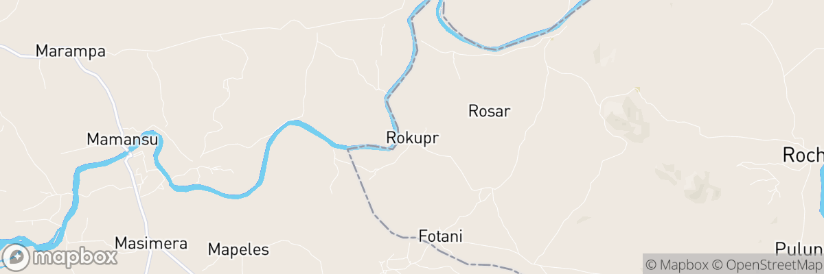 Rokupr, Northern Province map