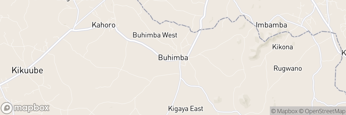 Buhimba, Western Region map