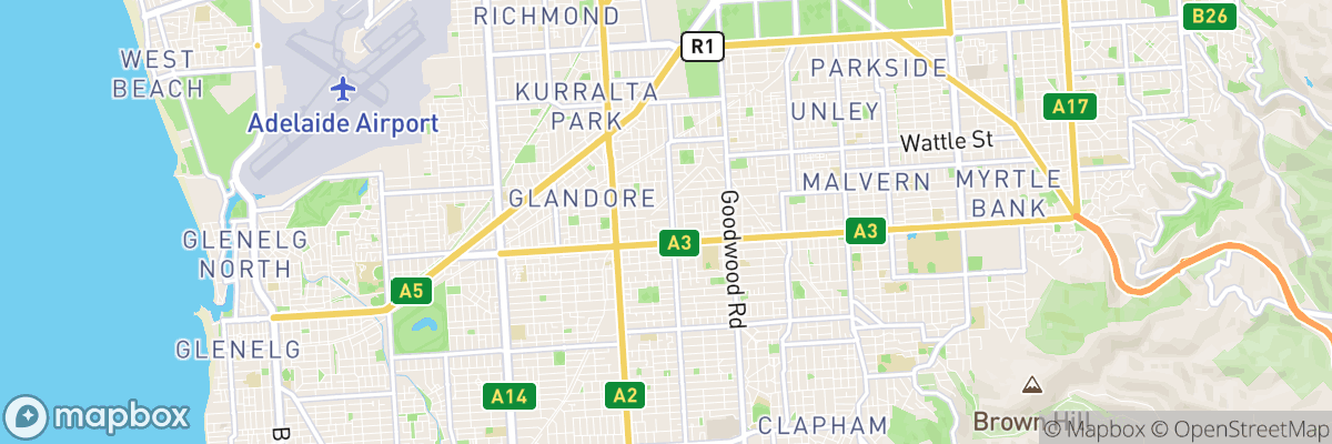 Clarence Park, South Australia map