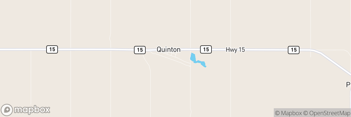 Quinton, Saskatchewan map