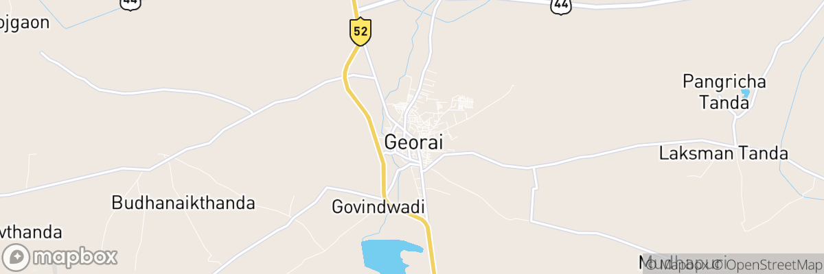 Gevrai, Mahārāshtra map